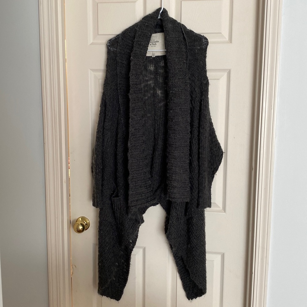 Abercrombie & Fitch Womens cozy grey sweater